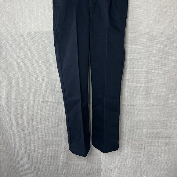 Chaps NWT - Boys - Approved School Wear Pants Navy Size 6 Regular - 057 - Picture 6 of 7